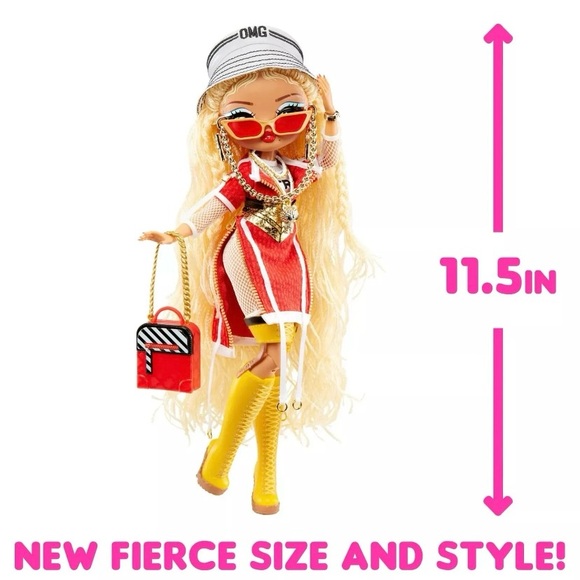 LOL Surprise! OMG Fierce Swag 11.5" Fashion Doll Accessories & Surprises * NIB * - Picture 2 of 15